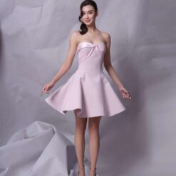 ชุดเดรส สีชมพู POME 1016 Size S-M (36) BKK