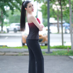 ชุดเซ็ท เกาะอก+กางเกง POEM 1005 Size S-M (36) BKK