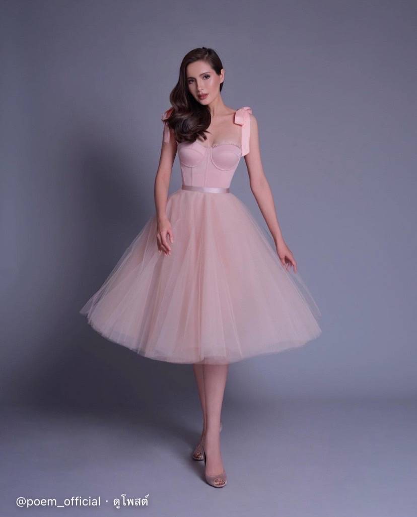 ชุดเซ็ท POME แท้ สีชมพู 1017 Size S-M (36) BKK - Image 2