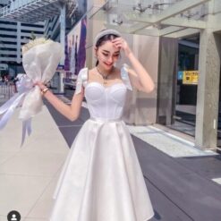 ชุดแต่งงาน ชุดเจ้าสาว POME แท้ 1016 Size 34 36 BKK