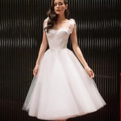 ชุดแต่งงาน ชุดเจ้าสาว POEM รวมคอลเลคชั่น สีขาว 1033 Size S-M-L BKK