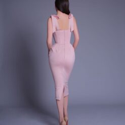 ชุดเดรส POME แท้ สีชมพู 1007 Size S BKK