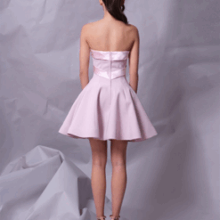 ชุดเดรส สีชมพู POME 1016 Size S-M (36) BKK