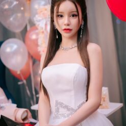 ชุดแต่งงาน ชุดเจ้าสาว สีขาว โบว์เพชร Brand HiSo 3072 Size S2 BKK